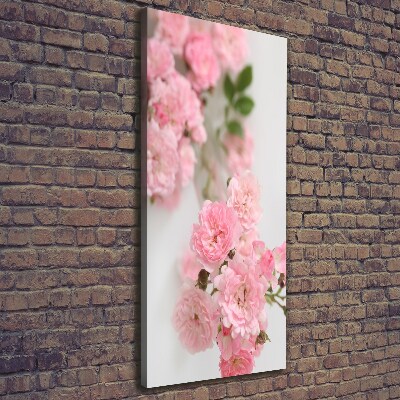 Large canvas wall art Wild Rose