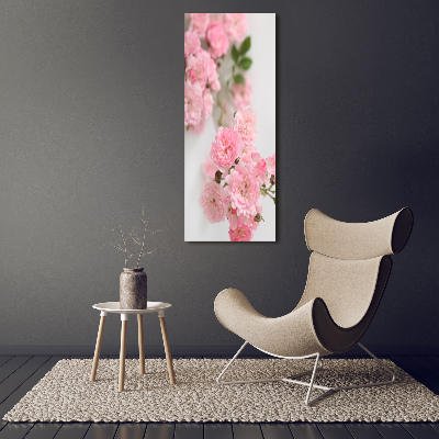 Large canvas wall art Wild Rose