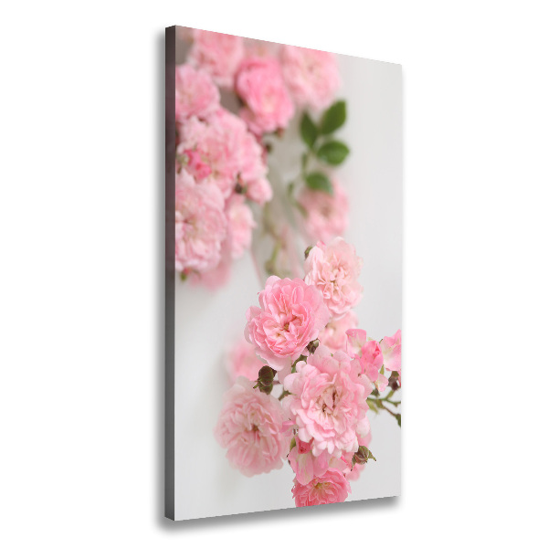 Large canvas wall art Wild Rose