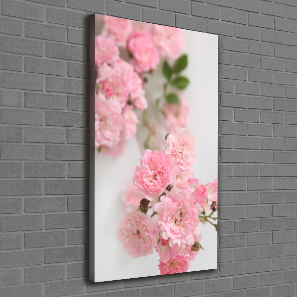 Large canvas wall art Wild Rose