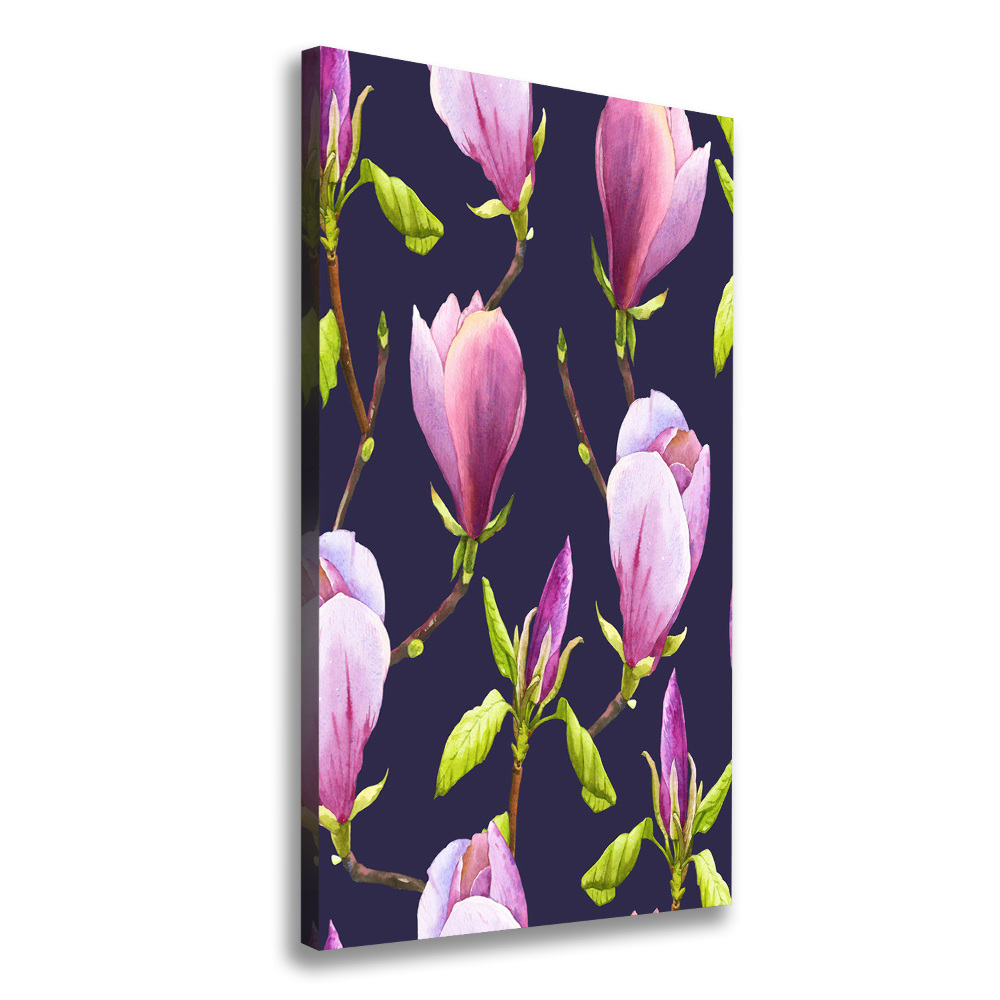 Picture canvas print Magnolia