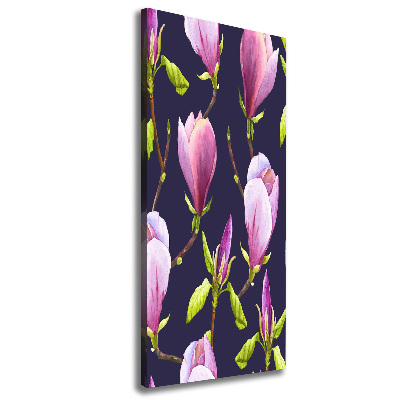 Picture canvas print Magnolia