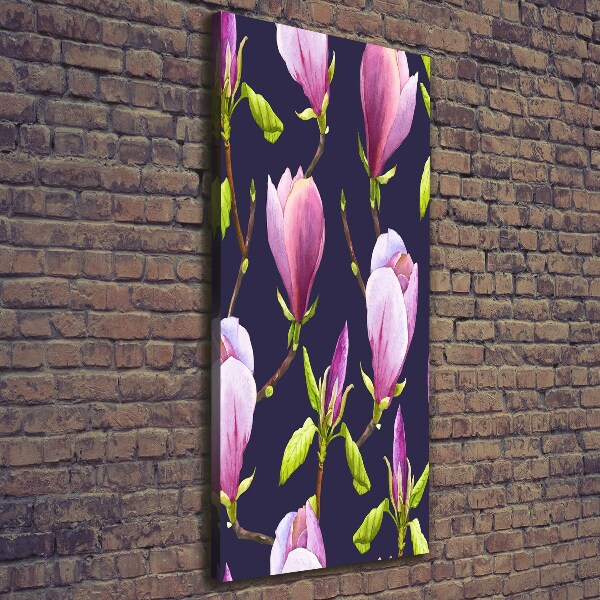 Picture canvas print Magnolia