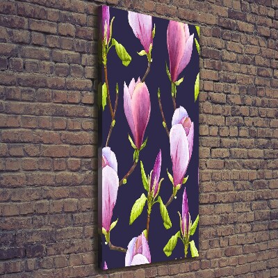 Picture canvas print Magnolia