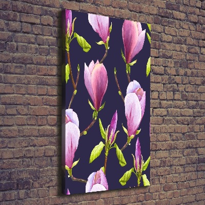 Picture canvas print Magnolia