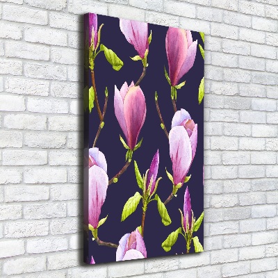 Picture canvas print Magnolia