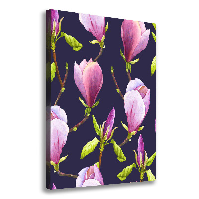 Picture canvas print Magnolia