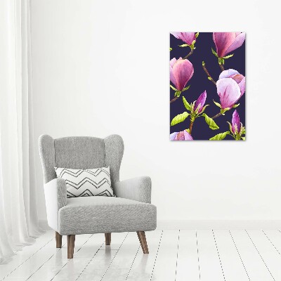 Picture canvas print Magnolia