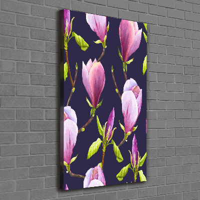 Picture canvas print Magnolia