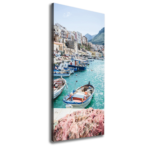 Picture canvas print Sicily