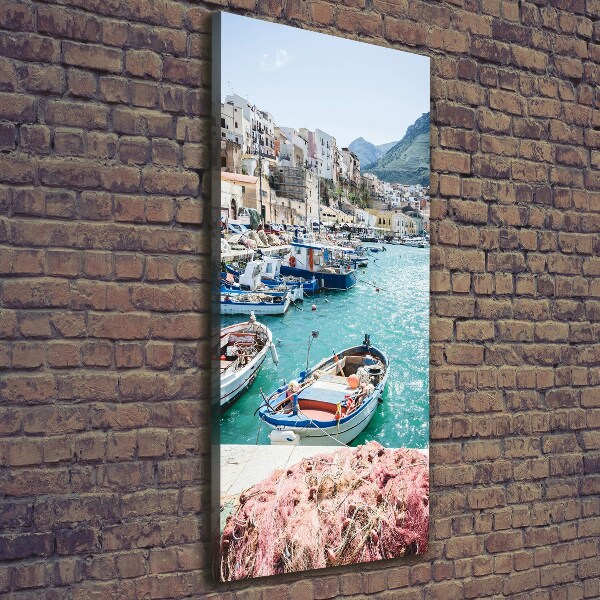 Picture canvas print Sicily