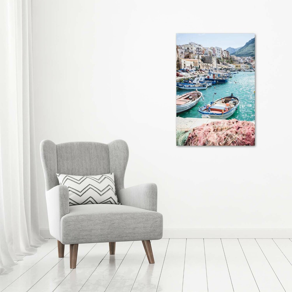 Picture canvas print Sicily