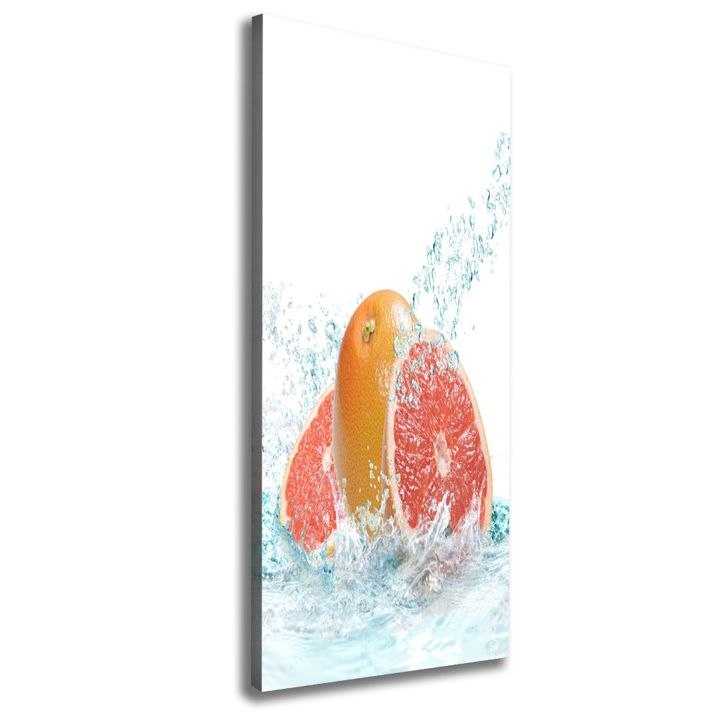 Canvas wall art Grapefruit