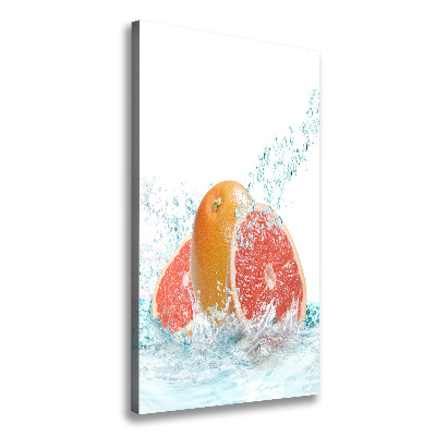 Canvas wall art Grapefruit