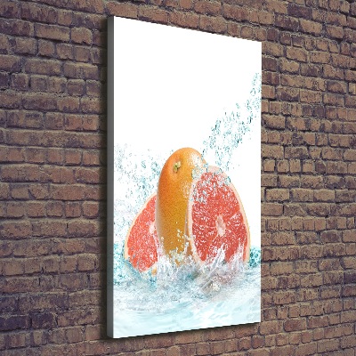 Canvas wall art Grapefruit