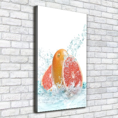 Canvas wall art Grapefruit