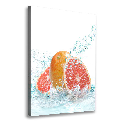 Canvas wall art Grapefruit