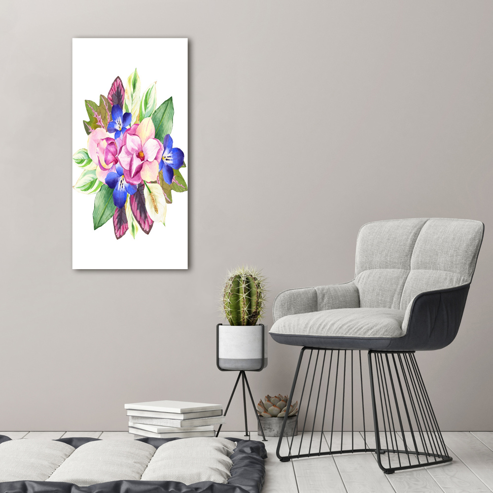 Picture canvas print Bouquet of flowers