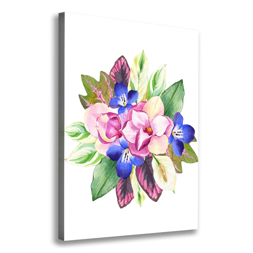 Picture canvas print Bouquet of flowers