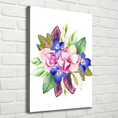 Picture canvas print Bouquet of flowers