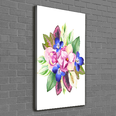 Picture canvas print Bouquet of flowers