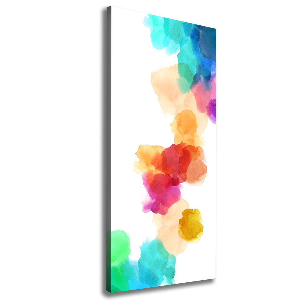 Large canvas wall art Colorful spots