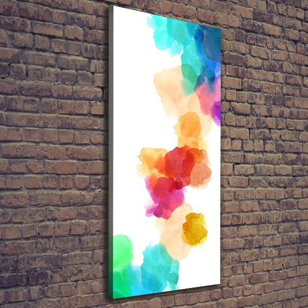 Large canvas wall art Colorful spots