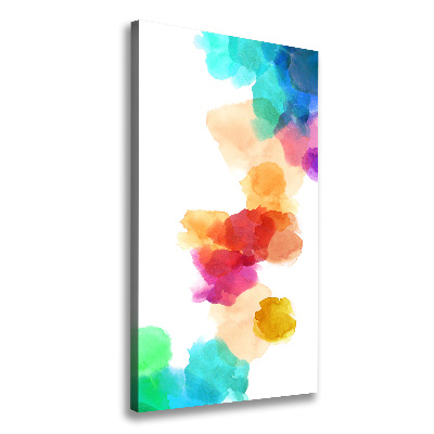 Large canvas wall art Colorful spots