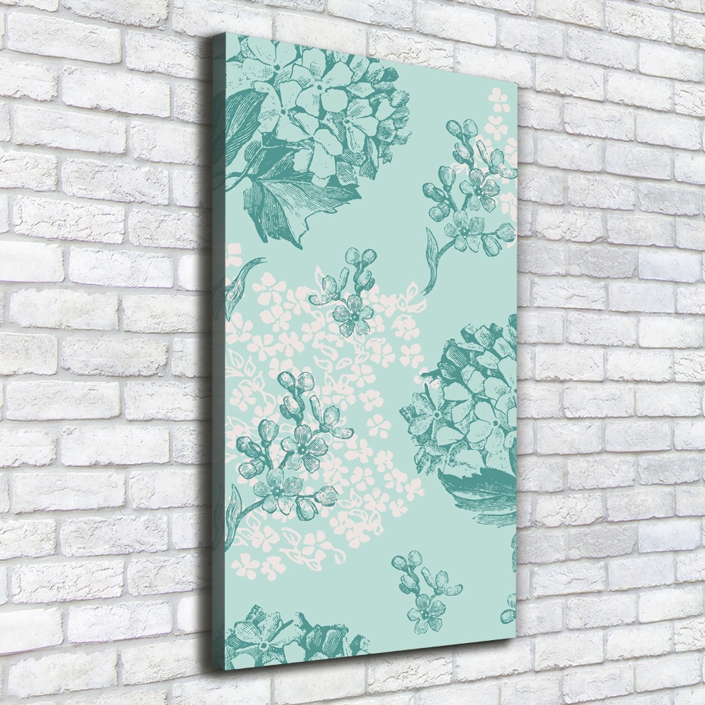 Picture canvas print Hydrangea