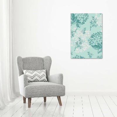 Picture canvas print Hydrangea