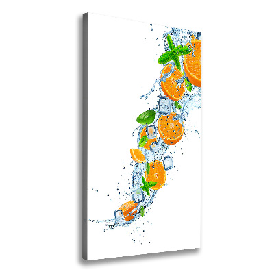 Canvas wall art Oranges