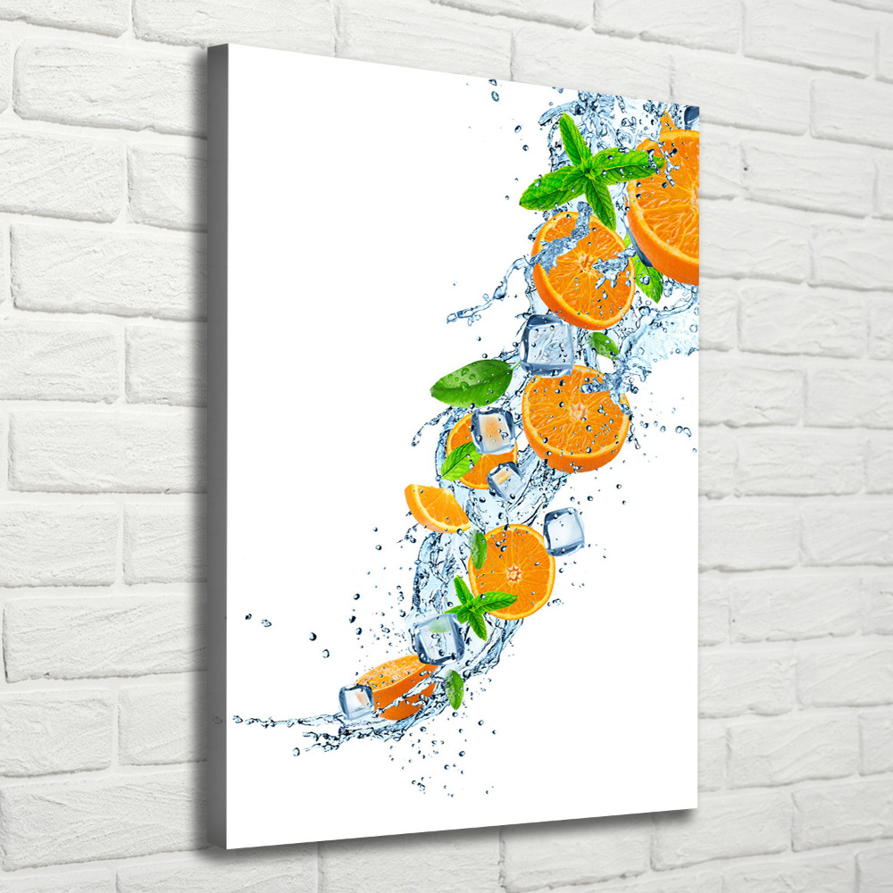 Canvas wall art Oranges