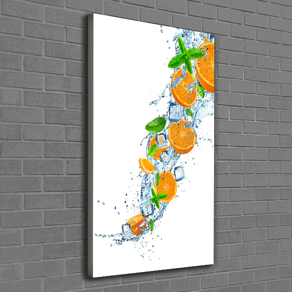 Canvas wall art Oranges