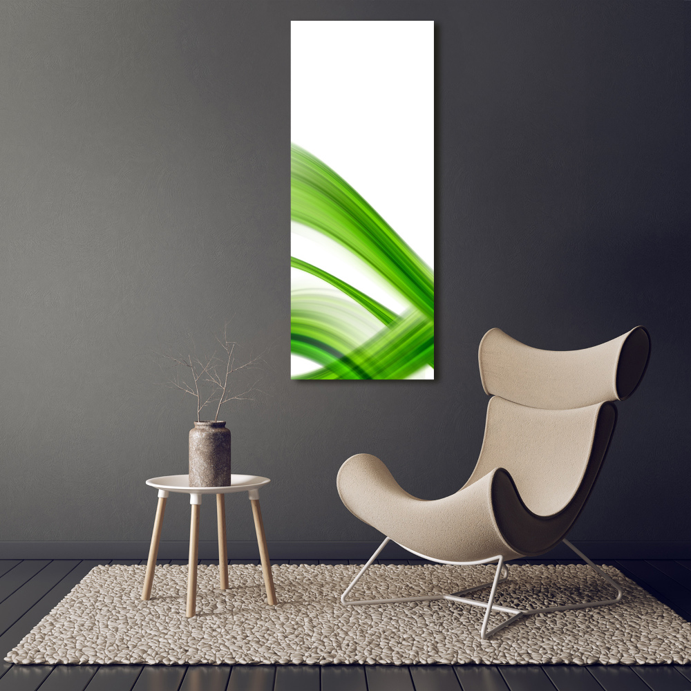 Large canvas wall art Wave abstraction