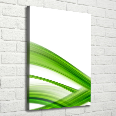 Large canvas wall art Wave abstraction