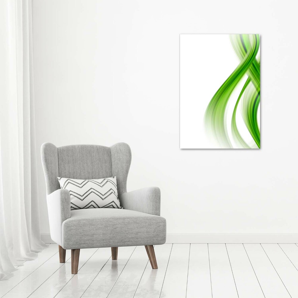 Large canvas wall art Wave abstraction