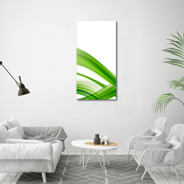 Large canvas wall art Wave abstraction