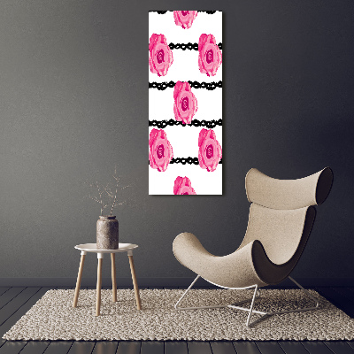 Wall art canvas Roses