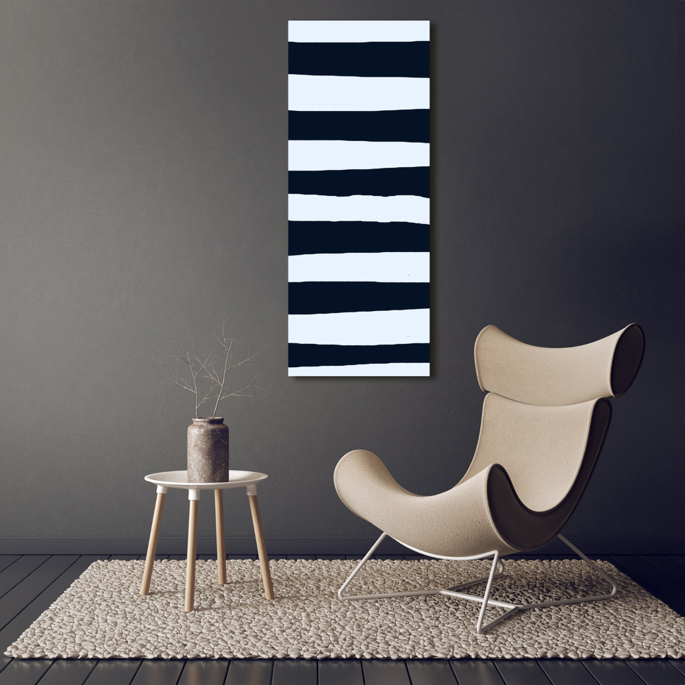 Large canvas wall art Background with stripes