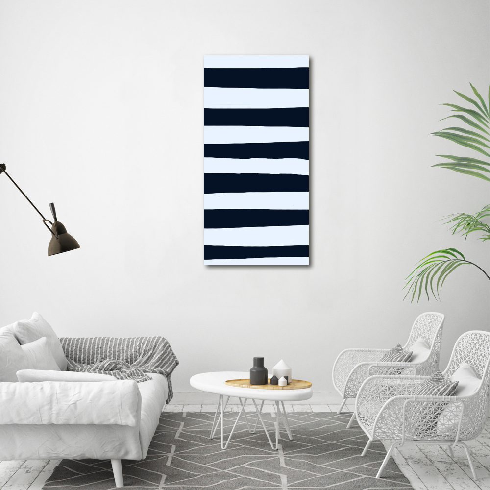 Large canvas wall art Background with stripes