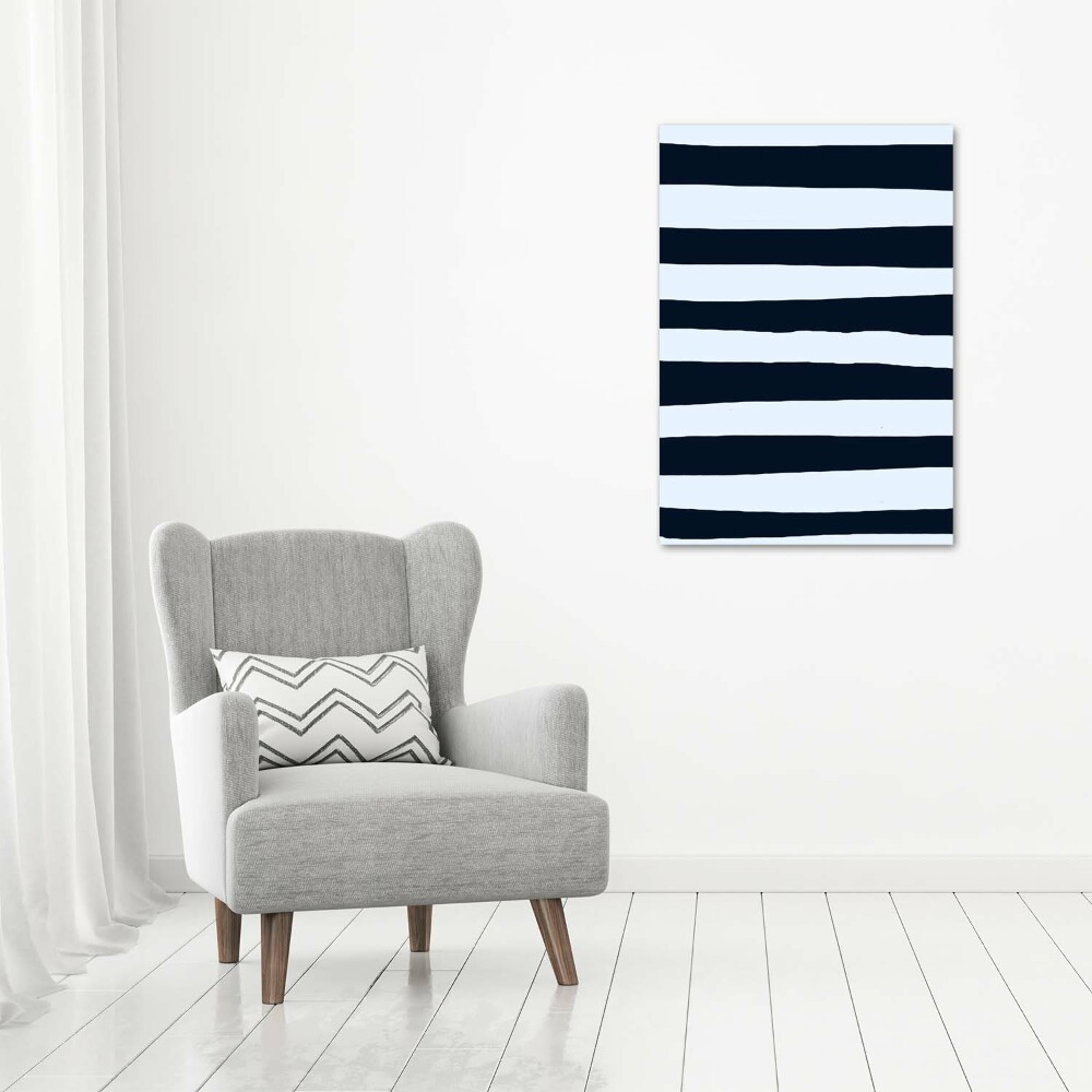 Large canvas wall art Background with stripes