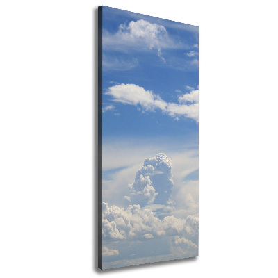 Canvas wall art Clouds in the sky