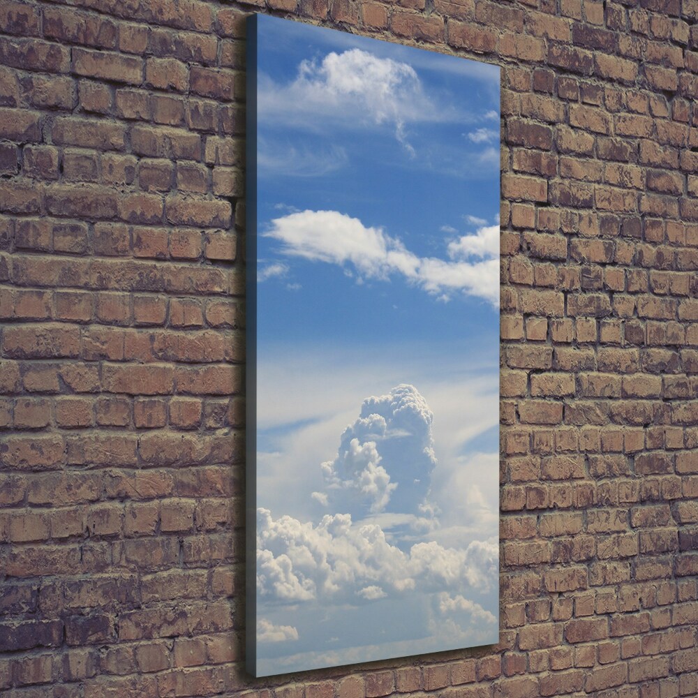 Canvas wall art Clouds in the sky