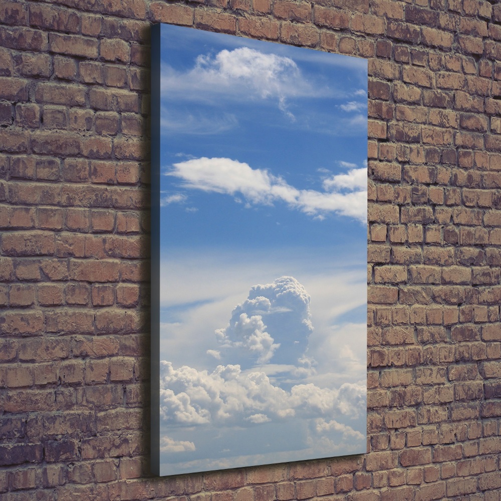 Canvas wall art Clouds in the sky