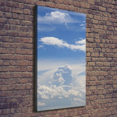 Canvas wall art Clouds in the sky