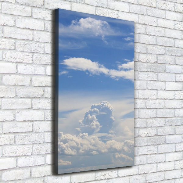 Canvas wall art Clouds in the sky