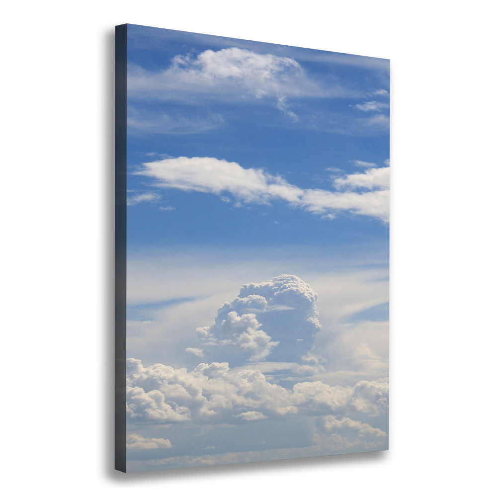 Canvas wall art Clouds in the sky