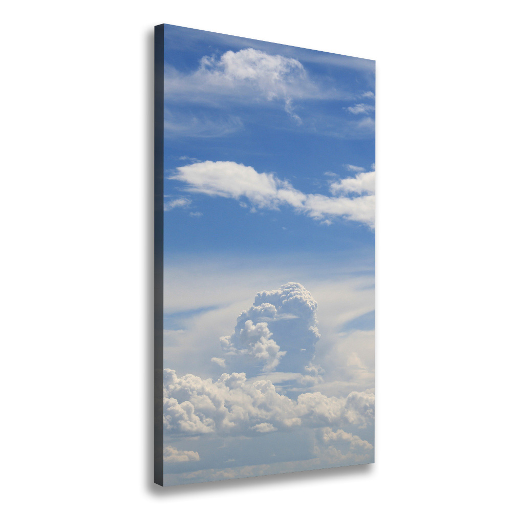 Canvas wall art Clouds in the sky