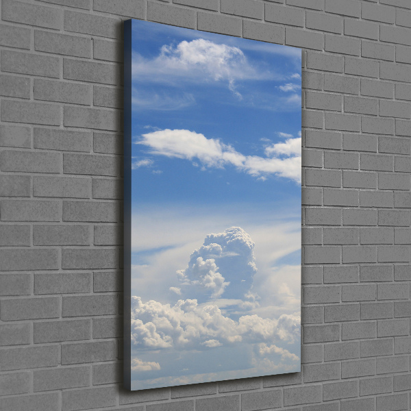 Canvas wall art Clouds in the sky