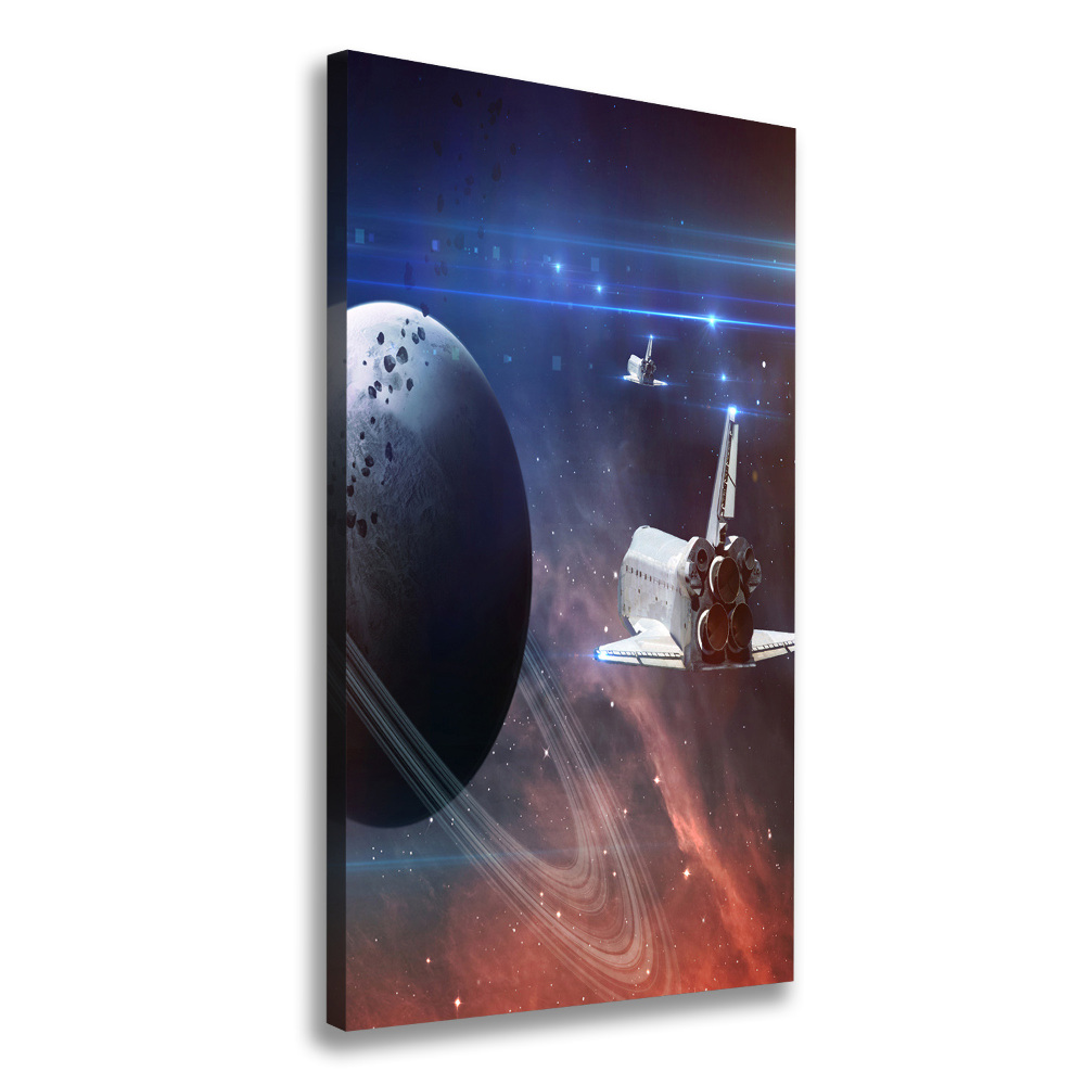 Large canvas wall art Spacecraft